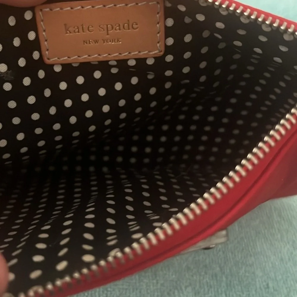 Kate Spade Retired Clinton Street Lacquered Large Pouch NWT - Picture 5 of 5